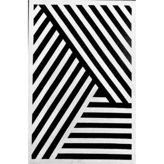 Geometric canvas art