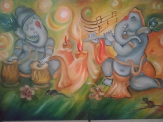 Musical Ganesha