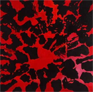 ABSTRACT RED AND BLACK 