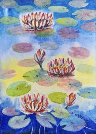 Lotus Flowers I